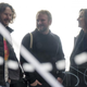 Producer Ram Bergman, Rian Johnson, and Lucasfilm president Kathleen Kennedy on the set of Star Wars: The Last Jedi.